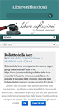 Mobile Screenshot of libereriflessioni.it