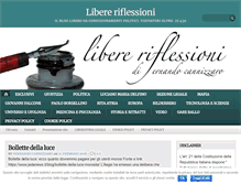 Tablet Screenshot of libereriflessioni.it